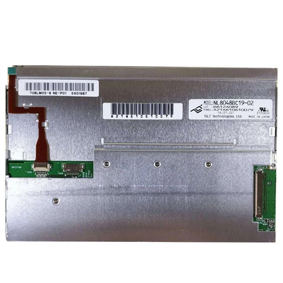 NL8048BC19-02 originele 7,0 duimlcd Vertoning 800 (RGB) ×480 voor Industrieel Materiaal voor NEC