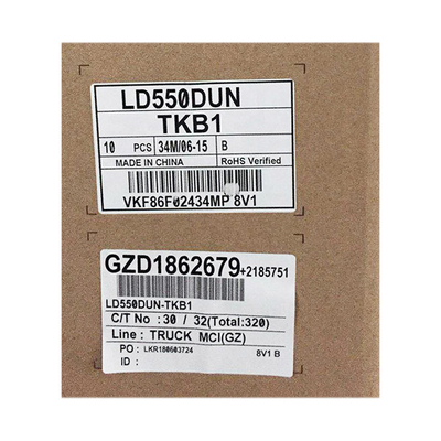 LD550DUN-TKB1 IPS LCD-scherm 55,0 inch 500nit 1920 * 1080 3,8 mm DID LCD-videomuur