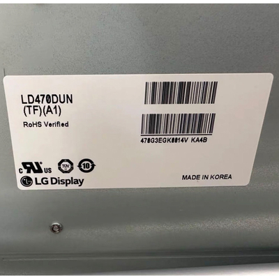 60Hz LCD videomuurmonitors LD470DUN-TFA1 zonder Aanrakingscomité
