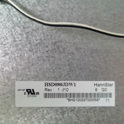 HSD080JDW1-J10 8,0 duim het Industriële LCD Comité Vertonings800*480 LCD Scherm