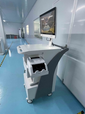 Het elektrische Medische Mobiele Werkstation van TFT op het Wielenziekenhuis