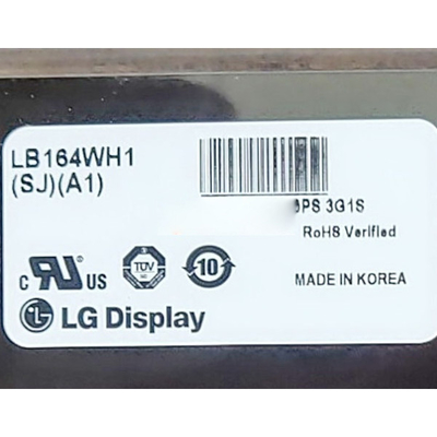 16,4 Duim LB164WH1-SJA1 rekte Barlcd 1366×238 IPS uit