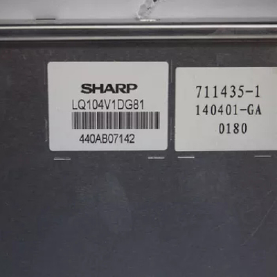10,4 Duim het Industriële LCD Comité LQ104V1DG81 van het Vertoningsscherm voor Monitors