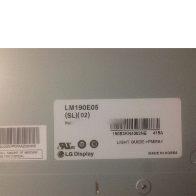 19,0 duim voor de monitor van LG LM190E05-SL02 LVDS tft lcd