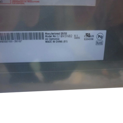 10,4 van het paneeltft lcd van de Duim800×600 G104SN02 V1 vertoning het Schermmodule