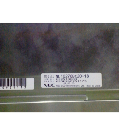 NL10276BC20-18 10,4 duim a-Si TFT LCD LCM 1024 (RGB) vertoning van ×768 lcd