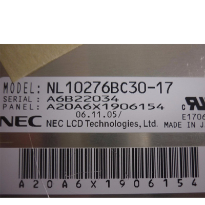 NL10276BC30-17 NEC 15 inch1024*768 LCD Comité Vertoning