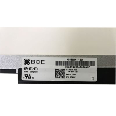 BOE Module van 13,3 Duimlaptop het Schermhb133wx1-201 RGB 1366X768 LCD Vertoningen
