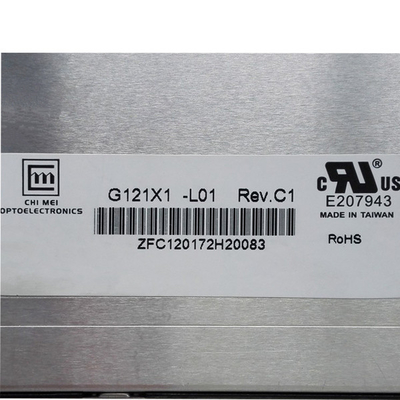 12.1inch LCD module G121X1-L01 1024*768 Geschikt voor industriële vertoning