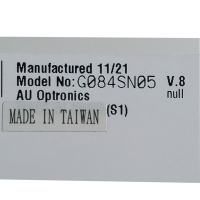 G084SN05 V.8 8,4 die duimlcd Module 800*600 op industrieproducten wordt toegepast
