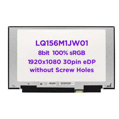 Scherp verticaal gestreept 15,6-inch LCD-scherm LQ156M1JW01 notebookscherm