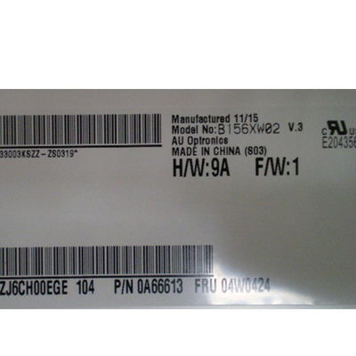 AUO B156XW02 V3 15,6 inch 40-pins laptop scherm 1366 * 768 WXGA 100PPI ontspiegeld