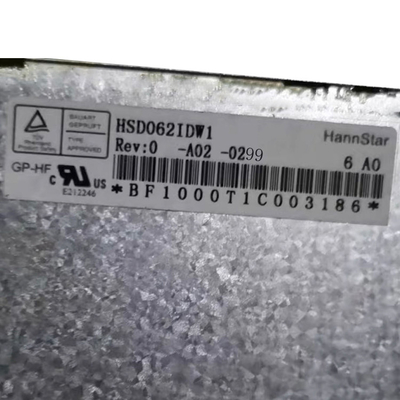 6,2 het COMITÉ van de duim800*480 Resolutie LCD het SCHERM HSD062IDW1-A02-0299