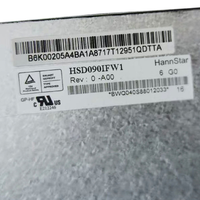 HSD090IFW1-A00 HannStar 9,0 duim1024*600 TFT ips LCD de vertoning van het het Schermpaneel