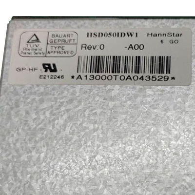 HannStar HSD050IDW1-A00 5 Duimlcd Comité RGB 800*480 WVGA 188PPI