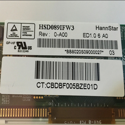 HSD089IFW3-A00 8,9 inch 1024*600 WLED tft lcd-scherm LCD-module Display paneel