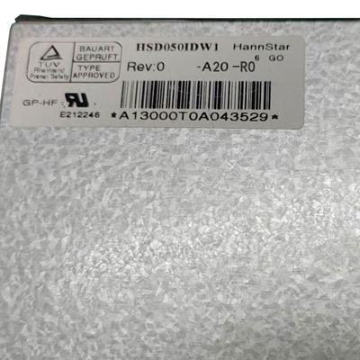 5.0 inch lcd-scherm 800*480 40pins tft lcd-scherm HSD050IDW1-A20-R0