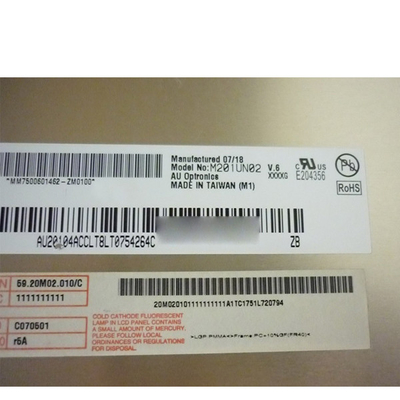 20,1 inch M201UN02 V6 30-pins connector LCD-scherm