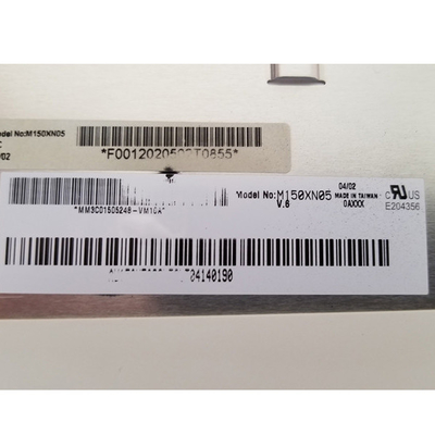 75 pins Connector Nieuwe M150XN05 V6 15.0 inch TFT LCD scherm