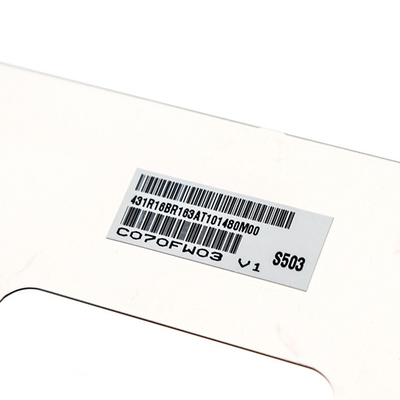 7.0 inch C070FW03 V1 TFT Specifiek Analoog RGB 30 pin LCD Scherm