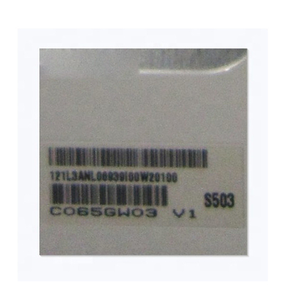 6.5 inch C065GW03 V1 55 pins Parallel RGB 72PPI LCD-scherm
