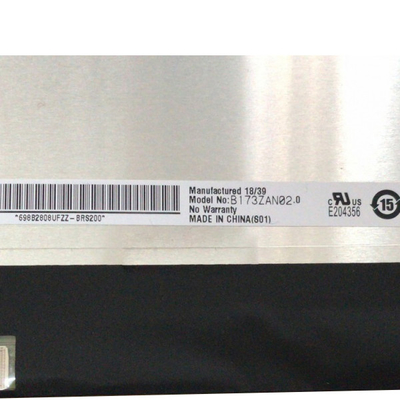 17.3 inch a-Si TFT-LCD B173ZAN02.0 255PPI LCD scherm