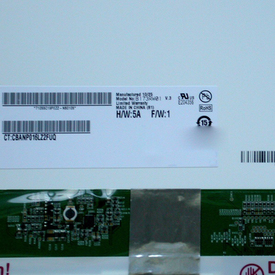 Biedt 17,3 inch B173RW01 V3 RGB 1600*900 LCD-scherm