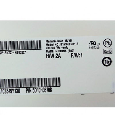 Nieuw B173RTN01.3 1600*900 106PPI TFT LCD scherm