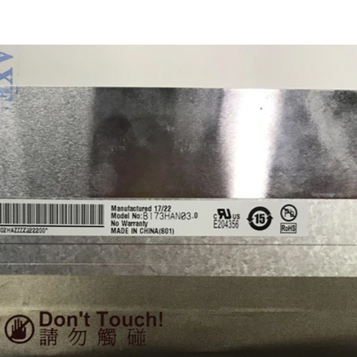 Oorspronkelijk in voorraad 17,3 inch B173HAN03.0 144Hz 40 pin LCD-scherm
