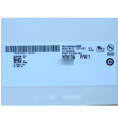 Levering 17,0 inch B170PW03 V5 99PPI TFT LCD-paneel