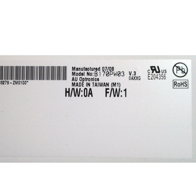 Nieuw B170PW03 V3 Resolutie 1440*900 TFT LCD-paneel voor AUO