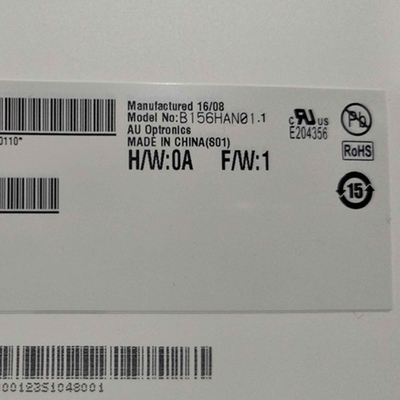 RGB verticale balk B156HAN01.1 15,6 inch 3.3VTyp LCD-scherm