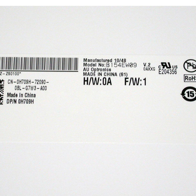 RGB Verticale Streep B154EW09 V2 grootte 15,4 inch LCD scherm