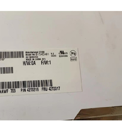 B154EW01 V0 15,4 inch 1280*800 98PPI LCD-display