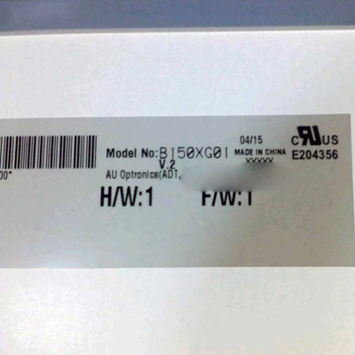 B150XG01 V2 15,0 inch 1024*768 LCD Display TFT-LCD SCREEN
