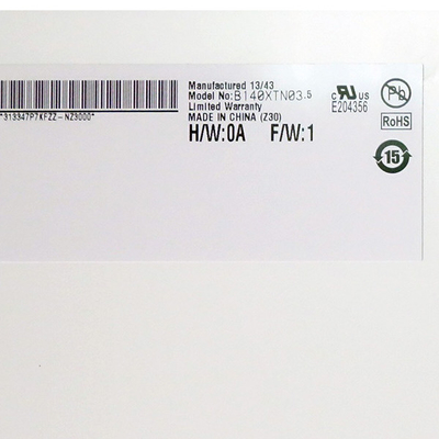 B140XTN03.5 14,0 inch 1366*768 Voor laptop TFT-LCD-scherm