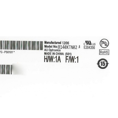 B140XTN02.5 HW1A 14,0 inch 1366*768 TFT-LCD scherm voor laptop