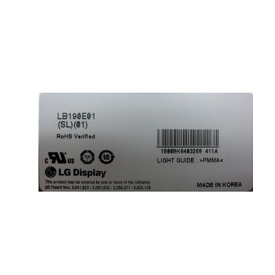 LB190E01-SL01 19,0 inch 1280*1024 LCD-schermmodule