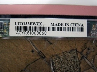 LTD133EWZX LVDS 13,3 inch TFT LCD-schermpaneel voor laptop