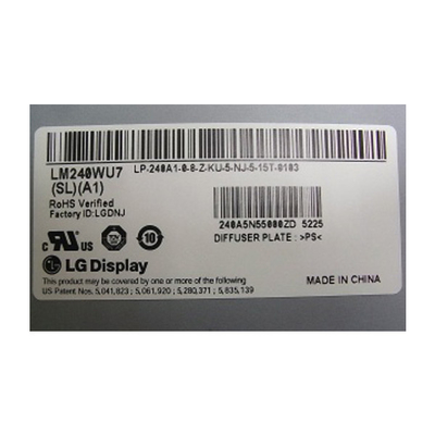 LM240WU7-SLA1 24,0 inch 1920*1200 LCD-schermmodule voor computer