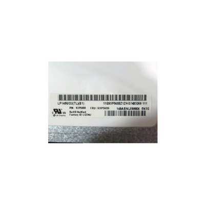 LP140WD2-TLB1 Originele 14,0 inch 1600*900 TFT LCD-scherm