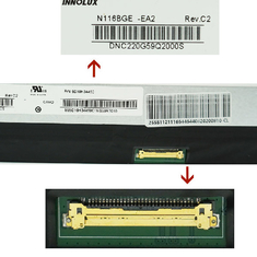 11,6 Duimlaptop LCD het Comité van de het Schermvertoning N116BGE-EA2