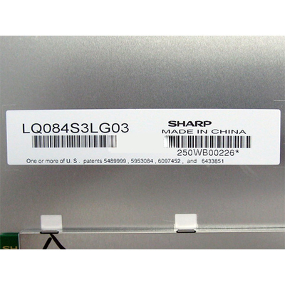 8,4 het Comité LVDS Industriële LCD van het Duimlq084s3lg03 WLED Lcd Scherm Vertoning