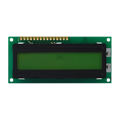 2,4 duim 16 LCD van karakters× 1 lijnen het scherm van modules dmc-16105ny-ly-ANN lcd