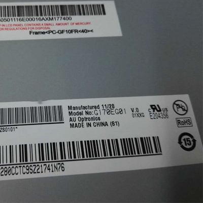 Het Comité 1280x1024 LVDS 30 van M170EG01 V0 TFT LCD Speldenschakelaar