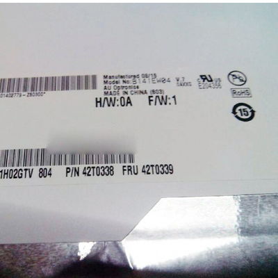 Goede prijs B141EW04 V7 14,1 inch 1280*800 LCD Display TFT-LCD SCREEN online