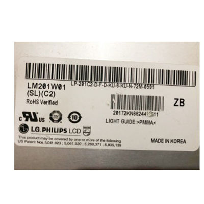 Goede prijs LM201W01-SLC2 20,1 inch 1680*1050 LCD-scherm voor desktopmonitor online