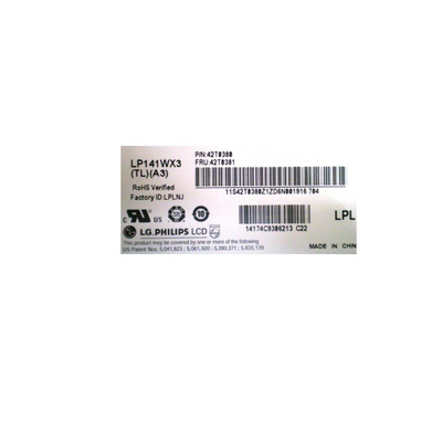 Goede prijs LP141WX3-TLA3 14,1 inch 1280*800 LCD-schermmodule online