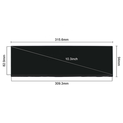 Goede prijs 12,6 duimlcd IPS van de het Schermvertoning NV126B5M-N41 1920x515 Aanrakingscomité voor Uitgerekte Bar LCD online