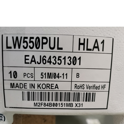 Goede prijs Het originele Transparante de Vertoningsscherm 55 Duim LW550JUL-HMA1 van LG 1920*1080 OLED online